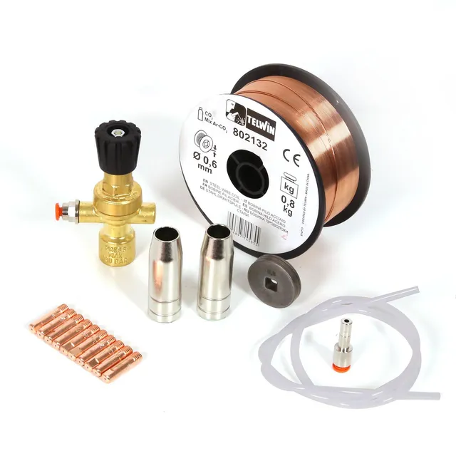 telwin-kit-soudage-acier-pour-bouteille-jetable-mig-mag-complet-avec-fil-0-6-mm- image 1