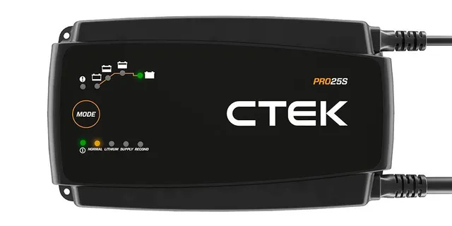 ctek-pro-25s-chargeur-de-batterie-professionnel-intelligent-12v-25a-avec-mode-al image 1