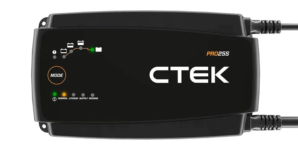 ctek-pro-25s-chargeur-de-batterie-professionnel-intelligent-12v-25a-avec-mode-al image 1