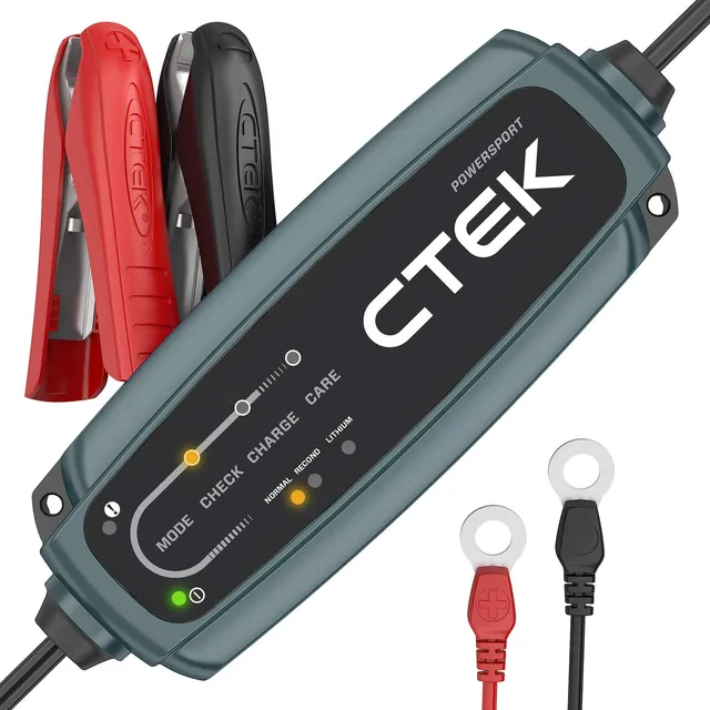 ctek-ct5-powersport-chargeur-de-batterie-12-v-2-3-a-pour-moto-scooter-quad-et-je image 1