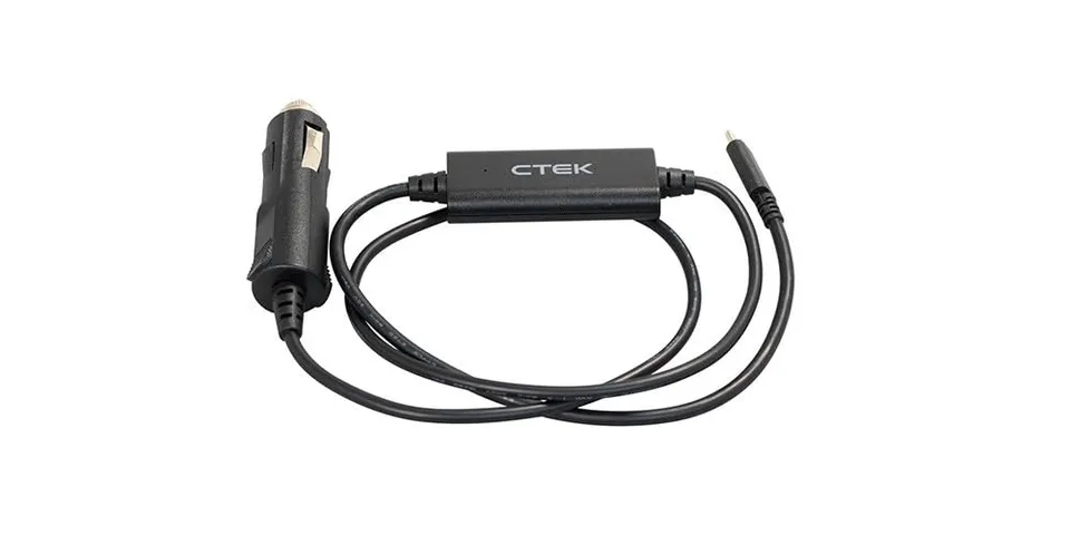 ctek-usb-c-charge-cable-12v-plug-c-ble-allume-cigare-pour-recharger-le-chargeur- image 1