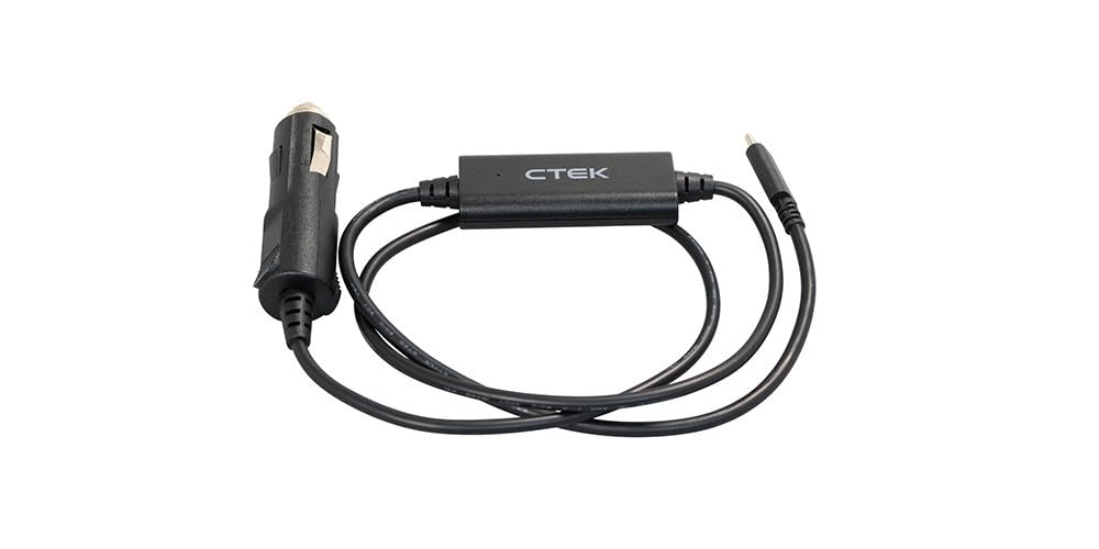 ctek-usb-c-charge-cable-12v-plug-c-ble-allume-cigare-pour-recharger-le-chargeur- image 1