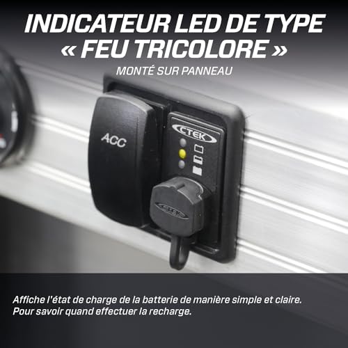 ctek-indicator-panel-1-5m-indicateur-led-de-charge-batterie-12v-mont-sur-panneau image 7