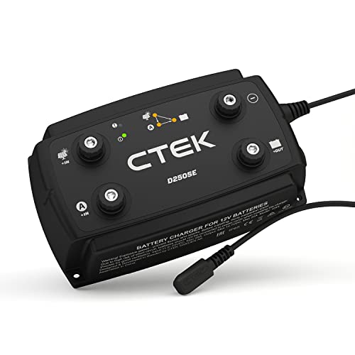 ctek-d250se-chargeur-de-batterie-embarqu-12v-20a-avec-r-gulateur-solaire-mppt-po image 8