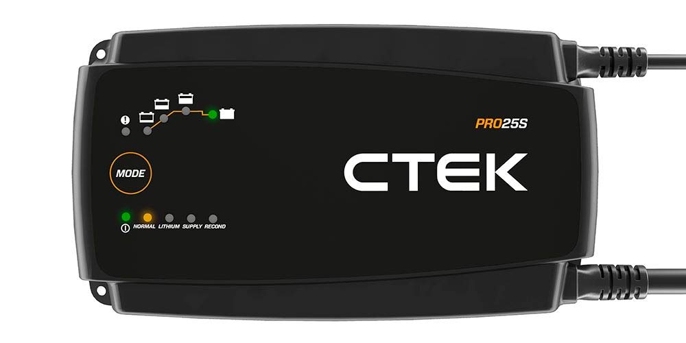 ctek-pro-25s-chargeur-de-batterie-professionnel-intelligent-12v-25a-avec-mode-al image 1
