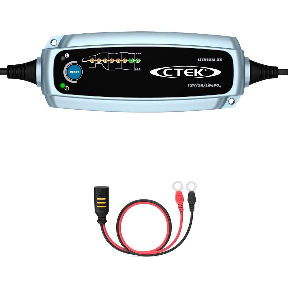 ctek-lithium-xs-chargeur-intelligent-12v-d-di-aux-batteries-lithium-lifepo4-avec image 5