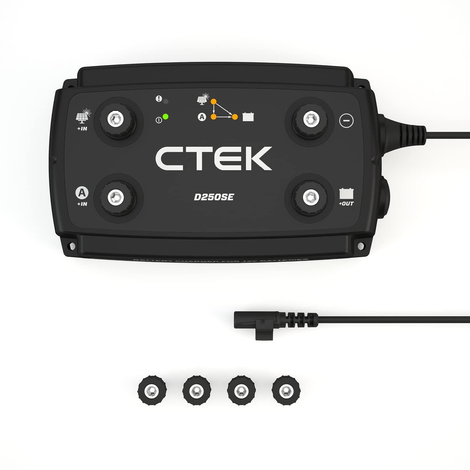 ctek-d250se-chargeur-de-batterie-embarqu-12v-20a-avec-r-gulateur-solaire-mppt-po image 2