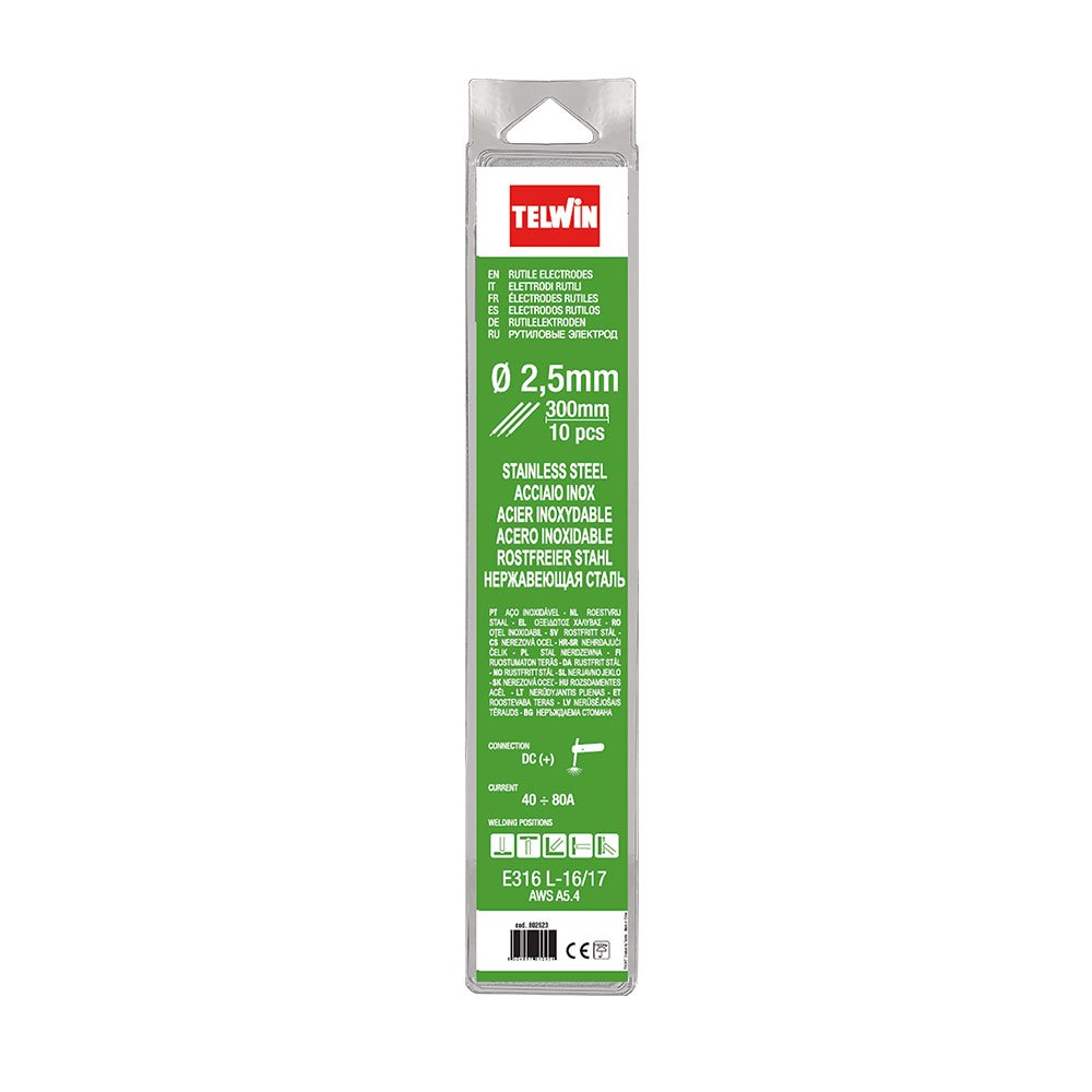 telwin-802624-lectrodes-inox-e316l-16-3-2-mm-x-350-mm-pack-de-8-pour-soudage-dc- image 3