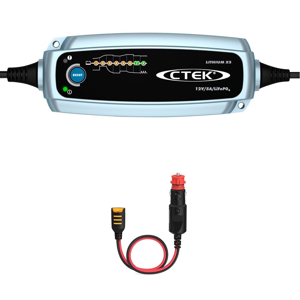 ctek-lithium-xs-chargeur-intelligent-12v-d-di-aux-batteries-lithium-lifepo4-avec image 6