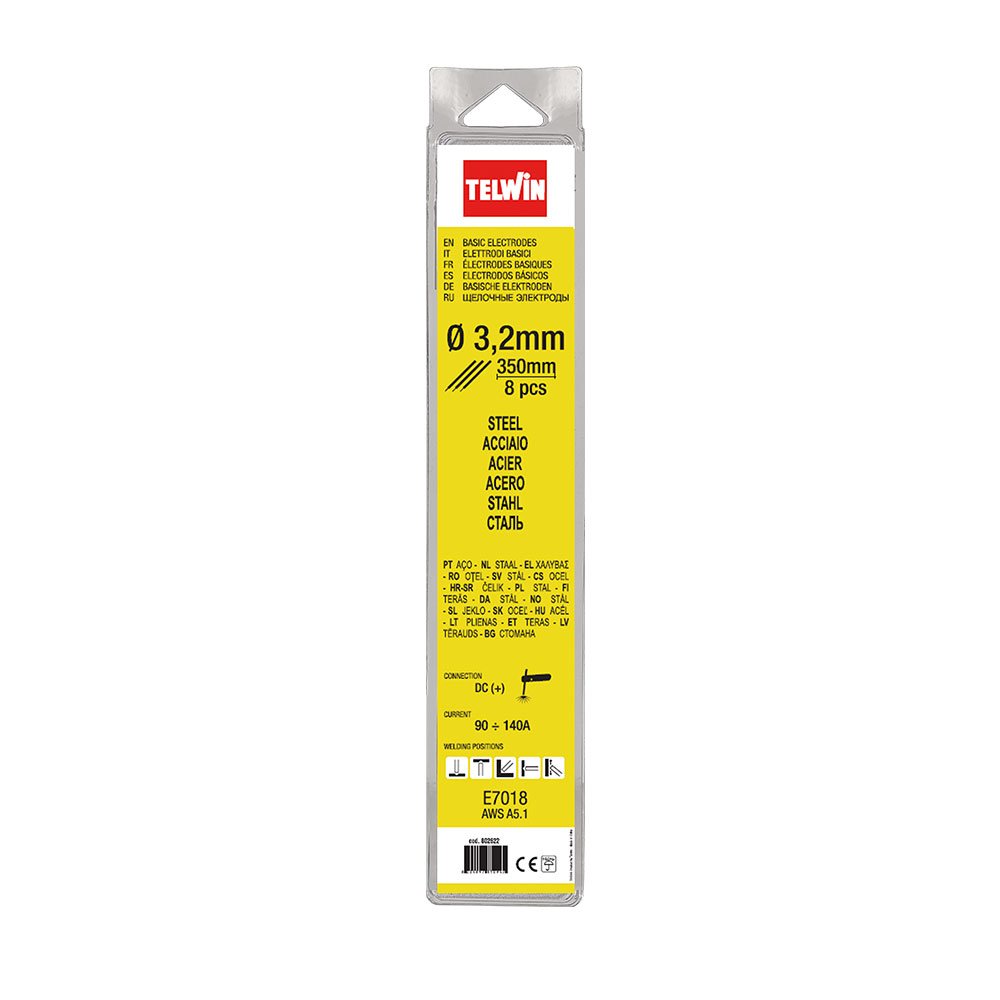 telwin-lectrodes-basiques-e7018-pour-soudage-3-2-mm-8-pi-ces-350-mm image 1