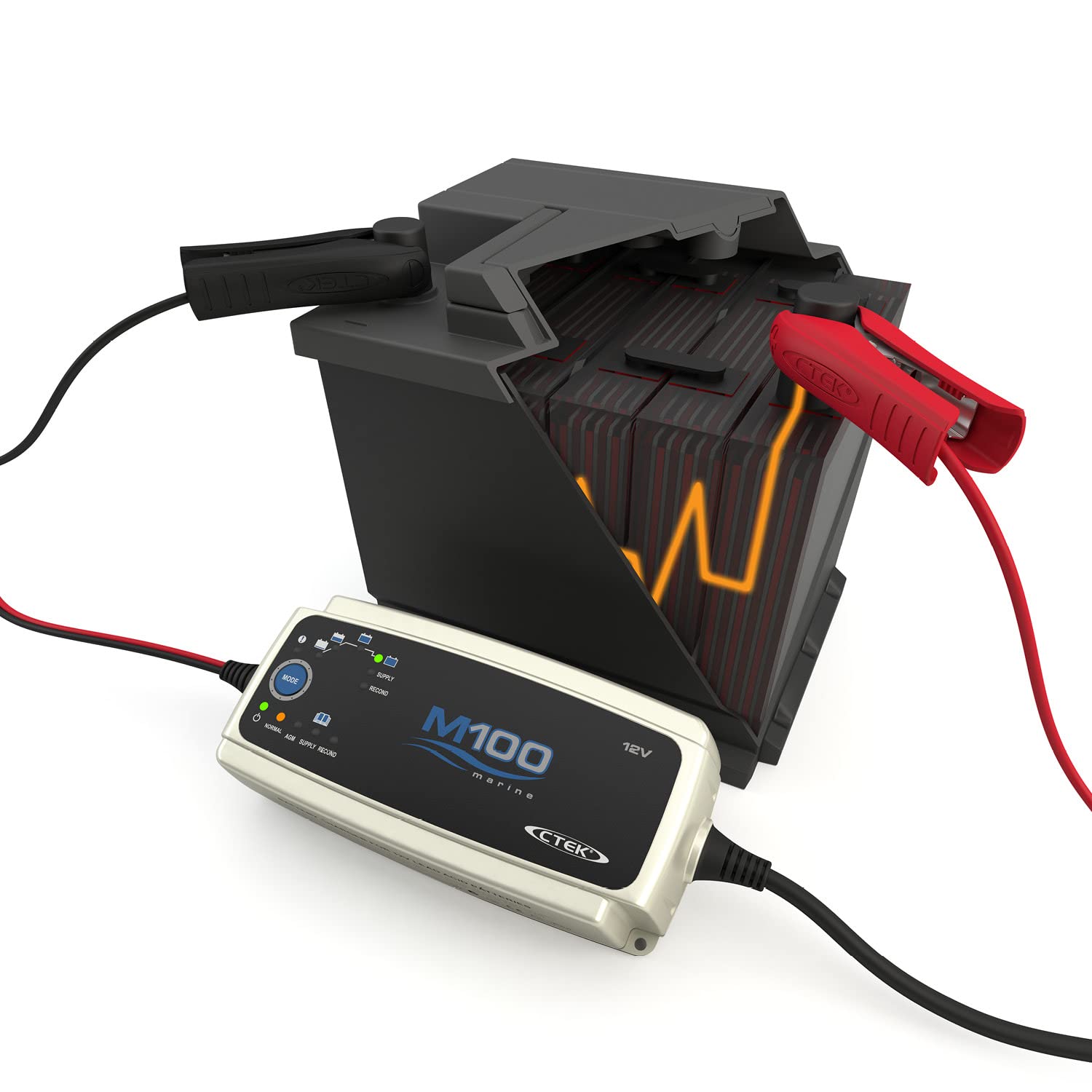 ctek-m100-chargeur-et-mainteneur-de-batterie-intelligent-12v-7a-marin-avec-mode- image 5
