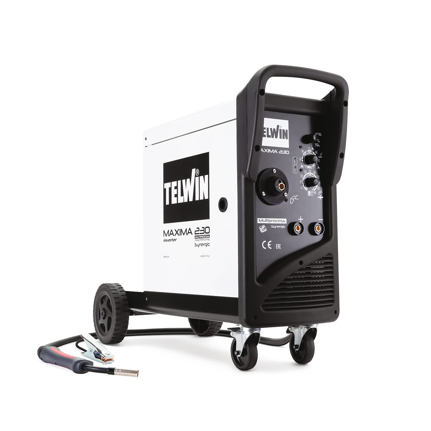 telwin-maxima-230-synergic-poste-de-soudage-inverter-multiprocessus-220a-mig-mag image 1