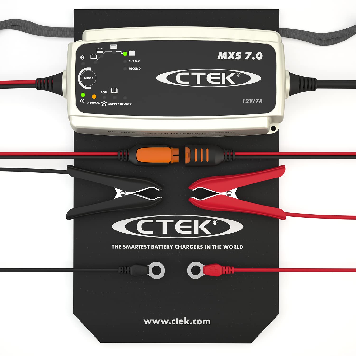 ctek-mxs-7-0-chargeur-de-batterie-enti-rement-automatique-12v-7a-avec-reconditio image 2
