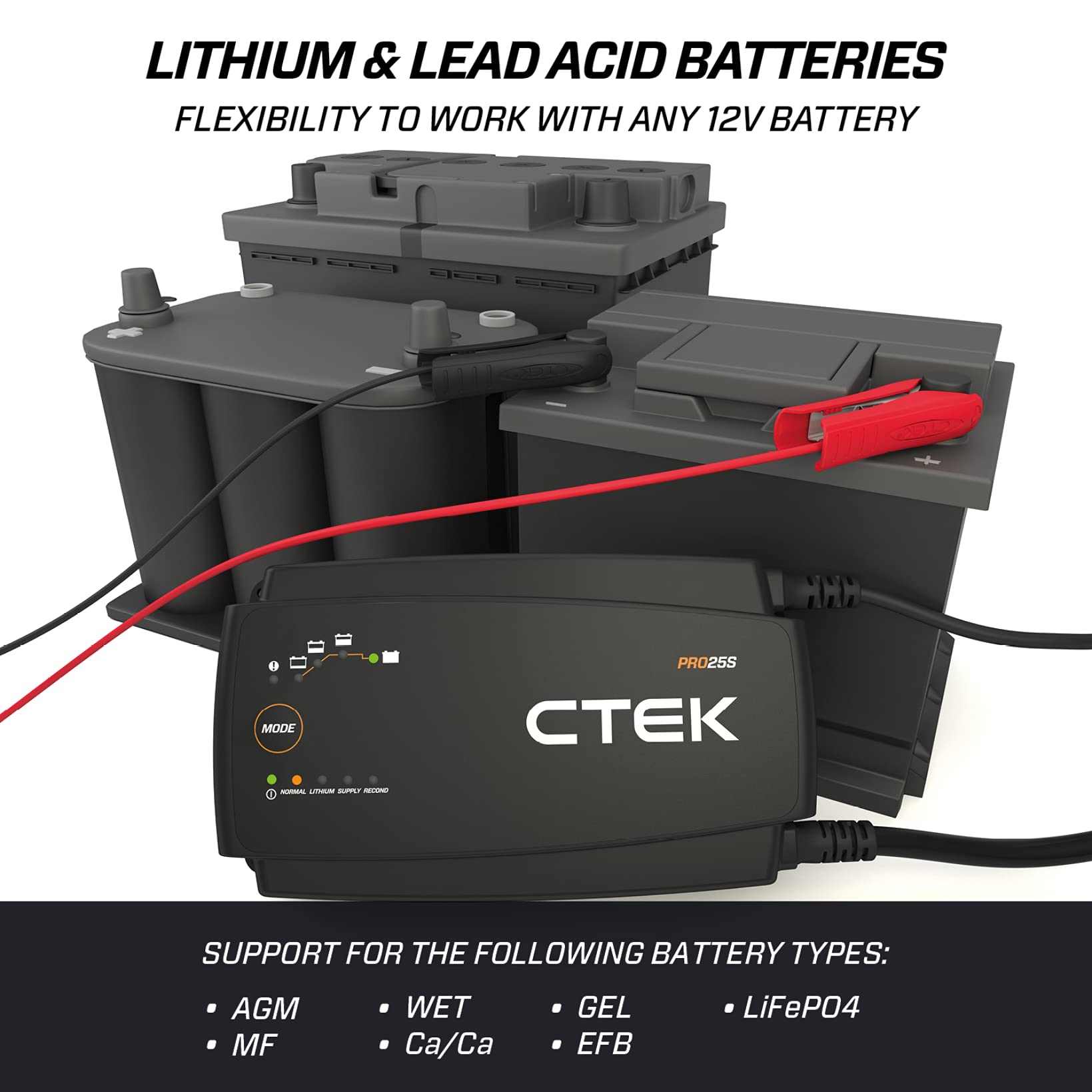 ctek-pro25s-chargeur-de-batterie-professionnel-12v-25a-avec-mode-alimentation-ch image 4