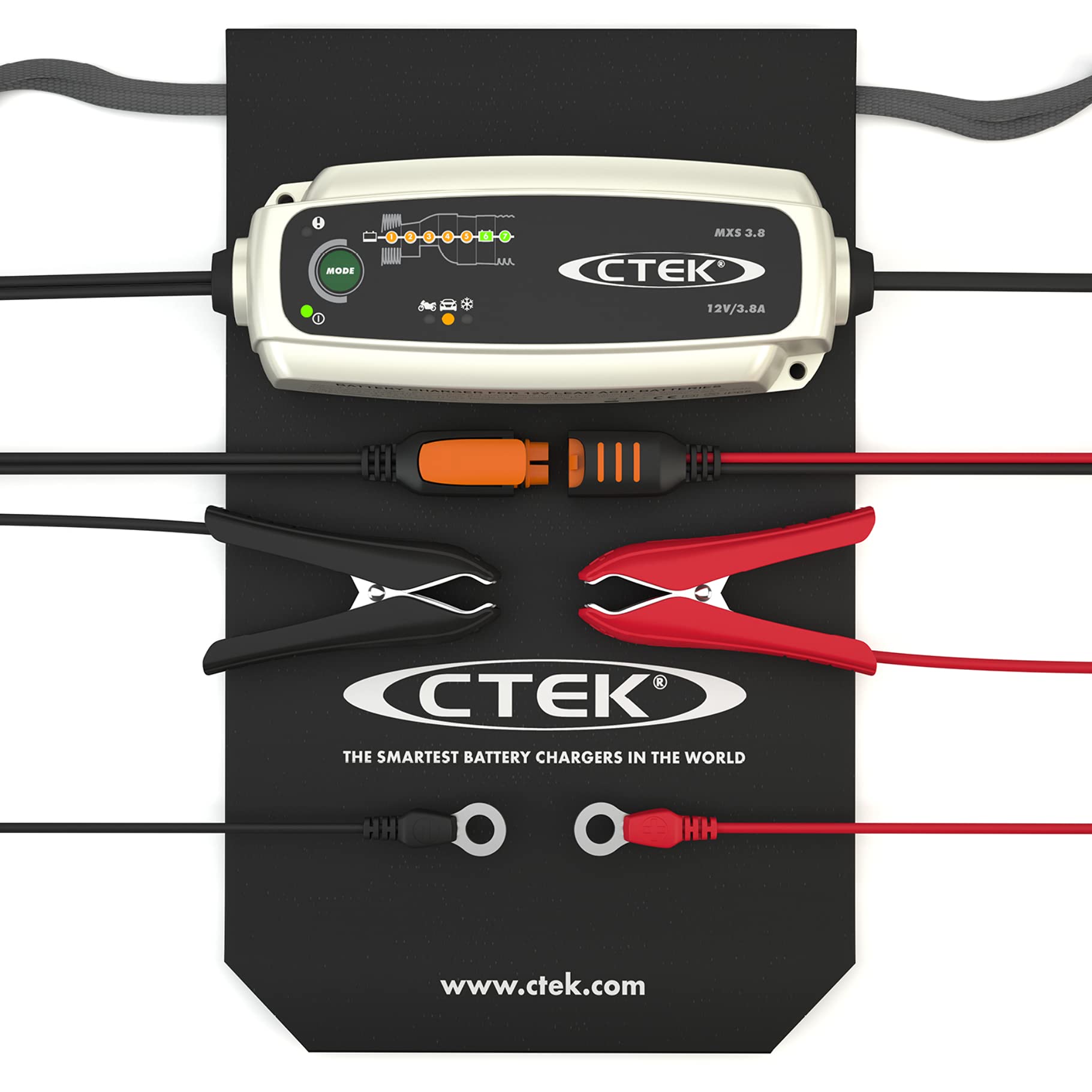 ctek-mxs-3-8-chargeur-de-batterie-enti-rement-automatique-12v-3-8a-avec-mode-nei image 2