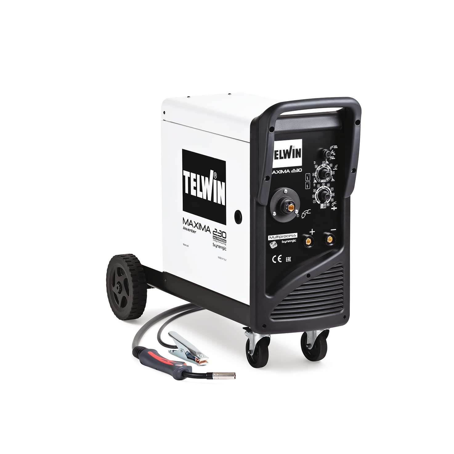 telwin-maxima-230-synergic-poste-de-soudage-inverter-multiprocessus-220a-mig-mag image 2
