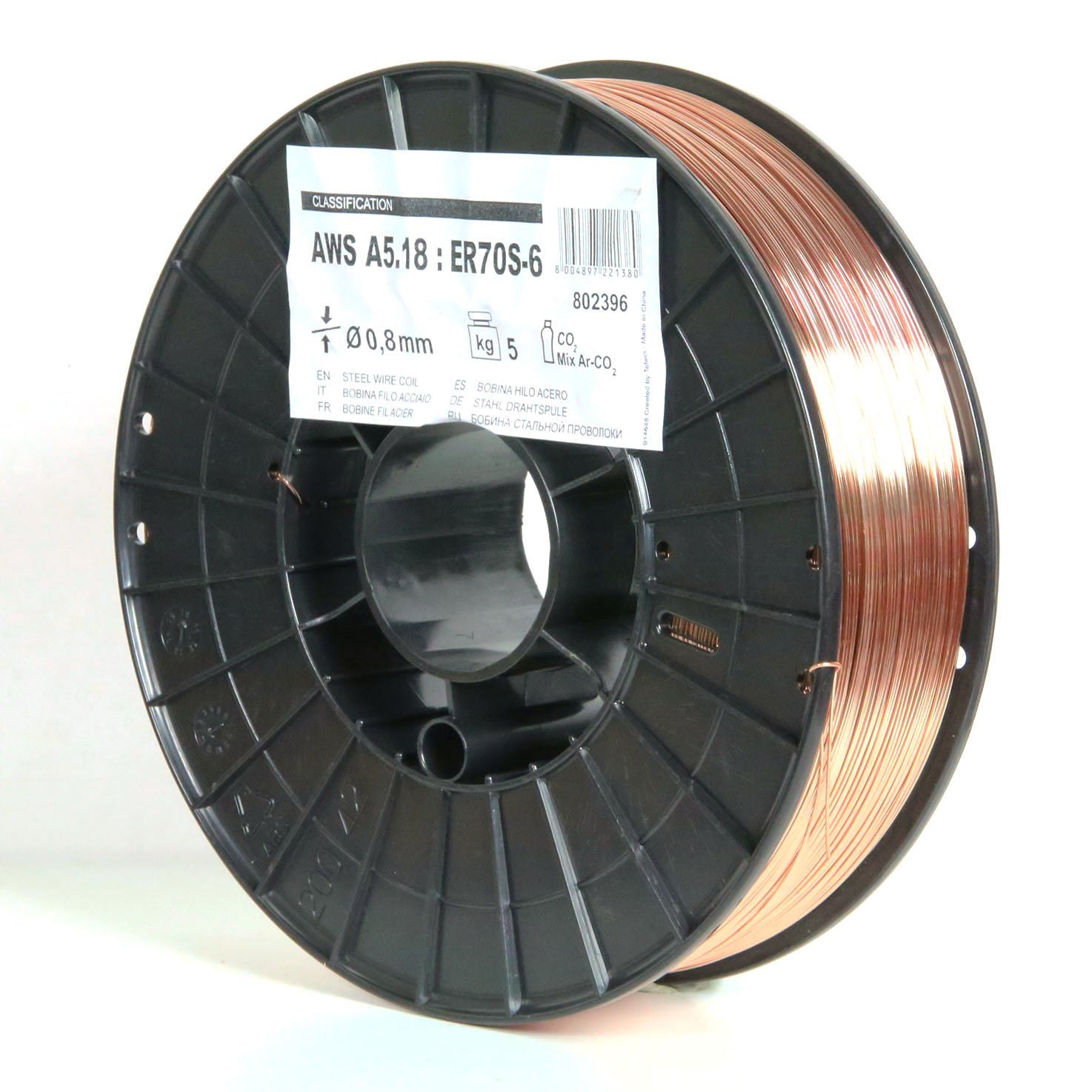 telwin-802218-bobine-fil-acier-0-8-mm-5-kg-er70s-6-pour-soudage-mig-mag-avec-gaz image 3