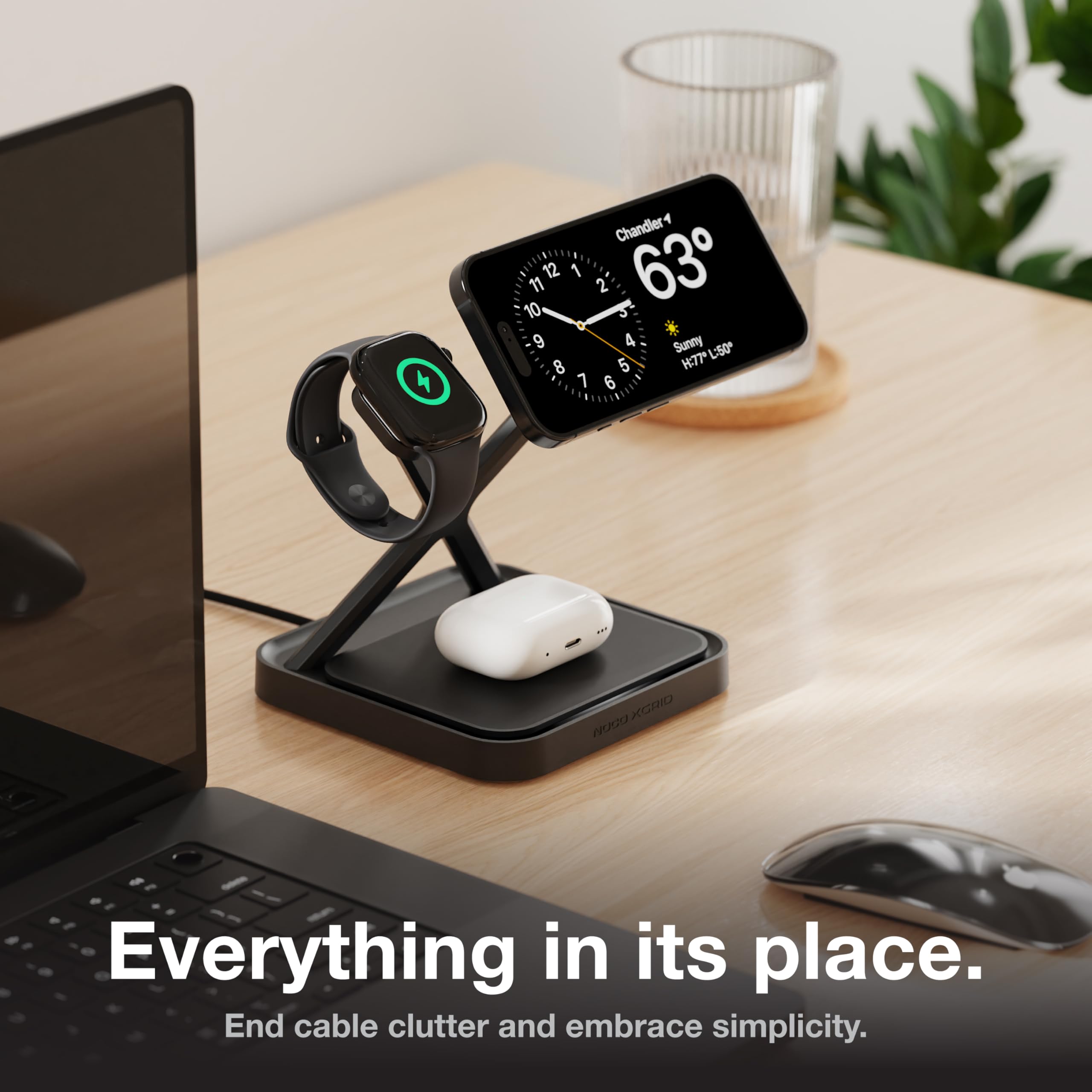 noco-xgrid-xds3-station-de-charge-sans-fil-3-en-1-qi2-magsafe-pour-iphone-apple- image 3