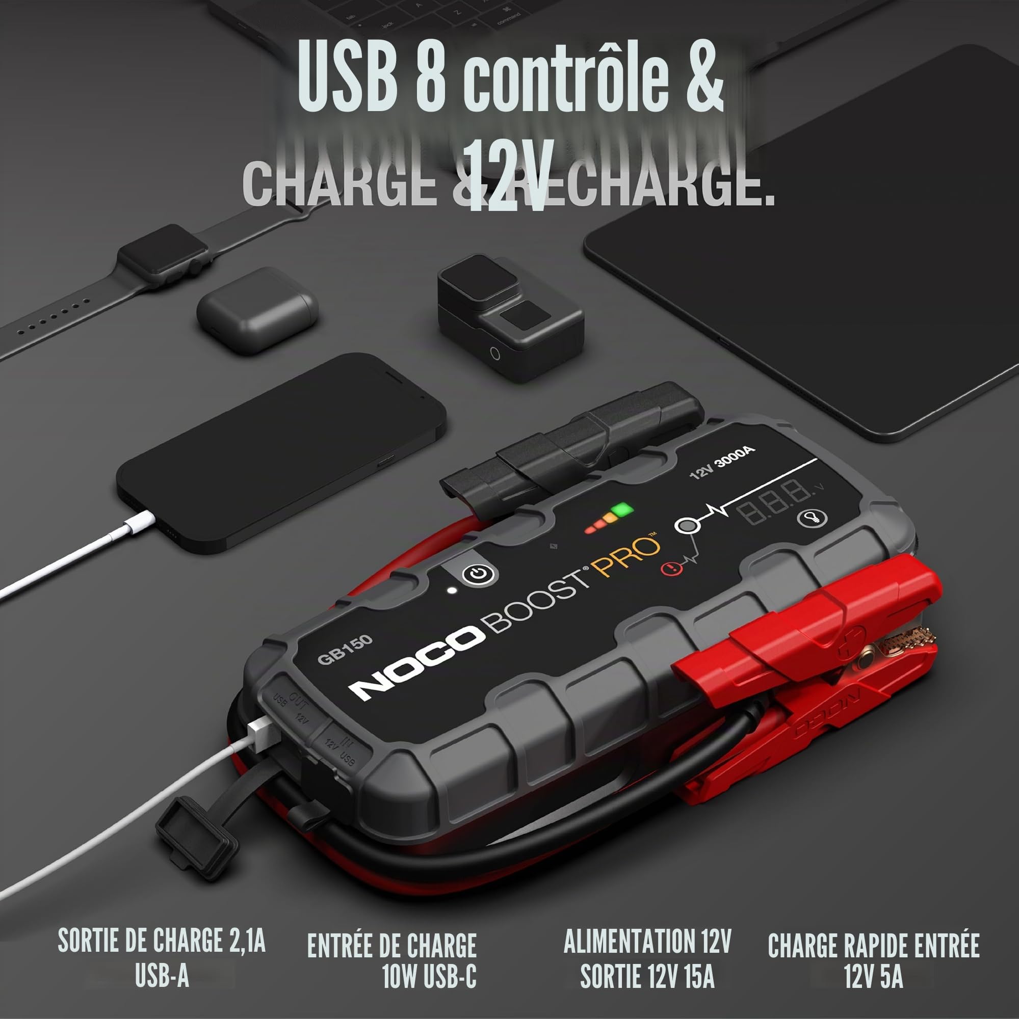 noco-boost-gb150-booster-batterie-ultrasafe-lithium-3000a-d-marreur-portable-12v image 4