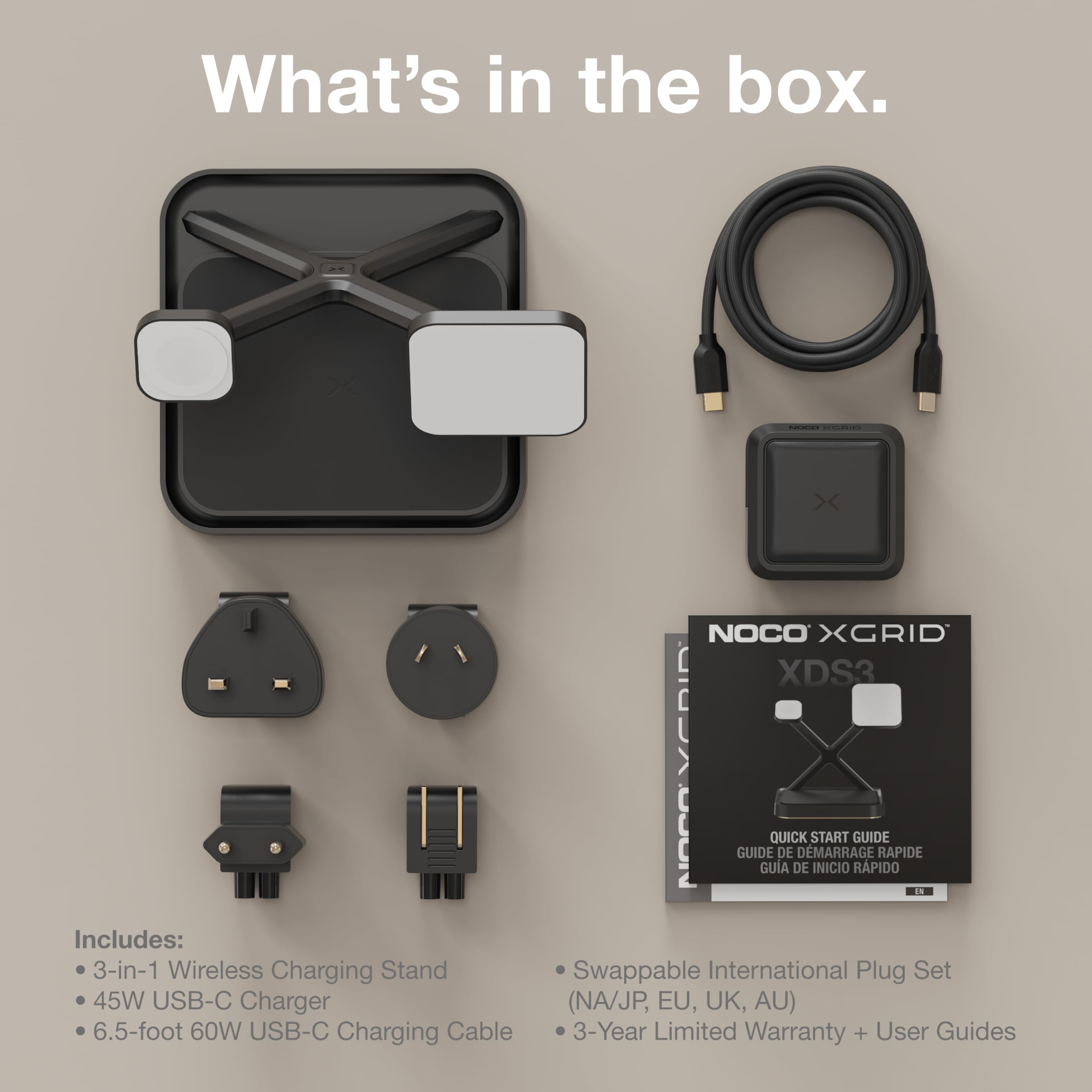 noco-xgrid-xds3-station-de-charge-sans-fil-3-en-1-qi2-magsafe-pour-iphone-apple- image 7