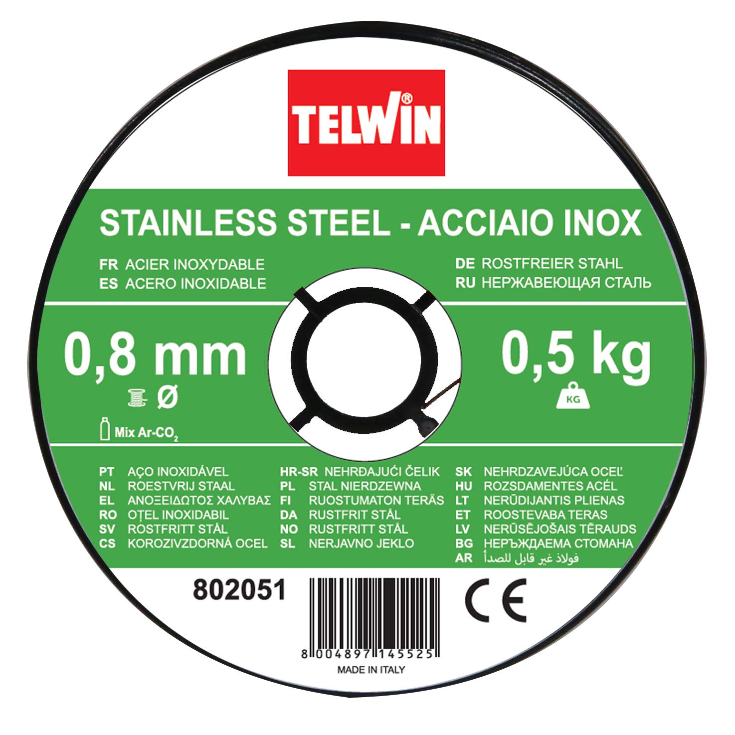 telwin-802051-bobine-de-fil-acier-inoxydable-er-308lsi-0-8-mm-0-5-kg-pour-soudag image 1