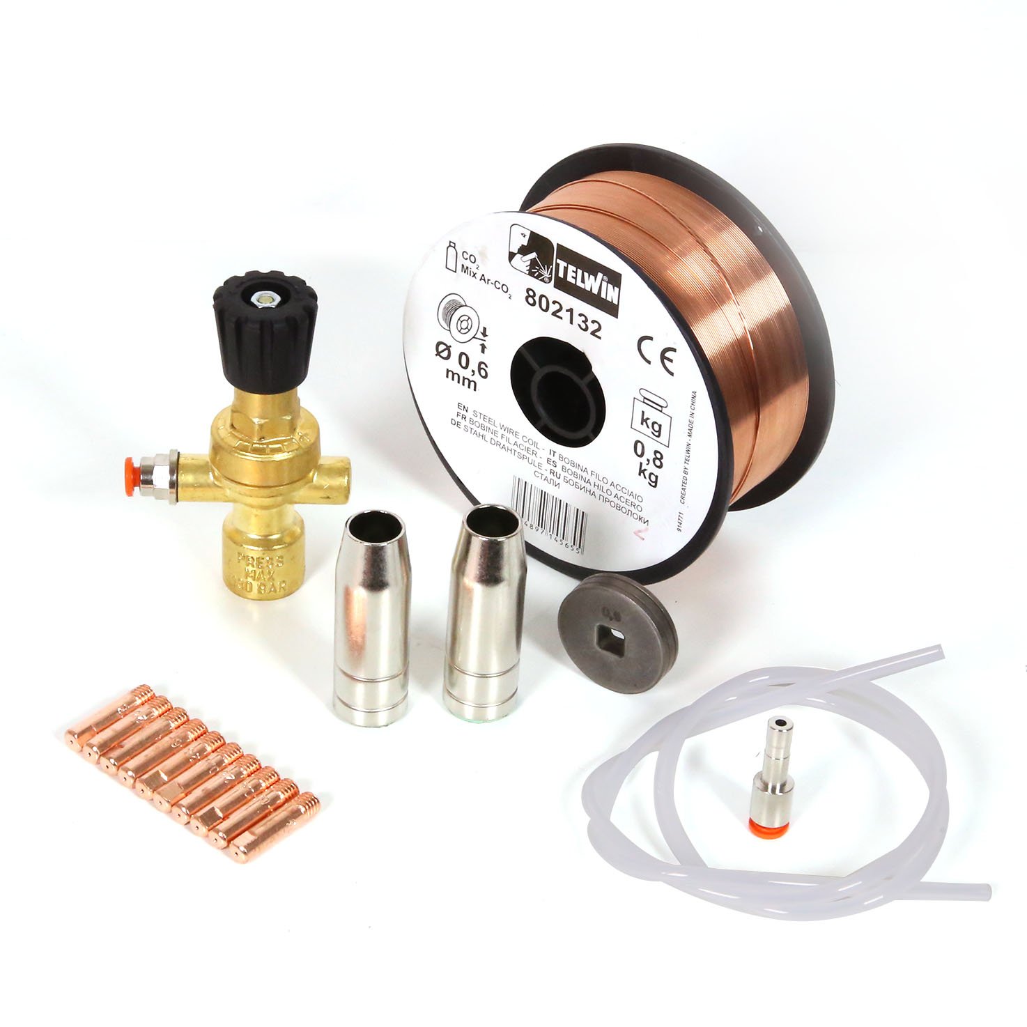 telwin-kit-soudage-acier-pour-bouteille-jetable-mig-mag-complet-avec-fil-0-6-mm- image 1