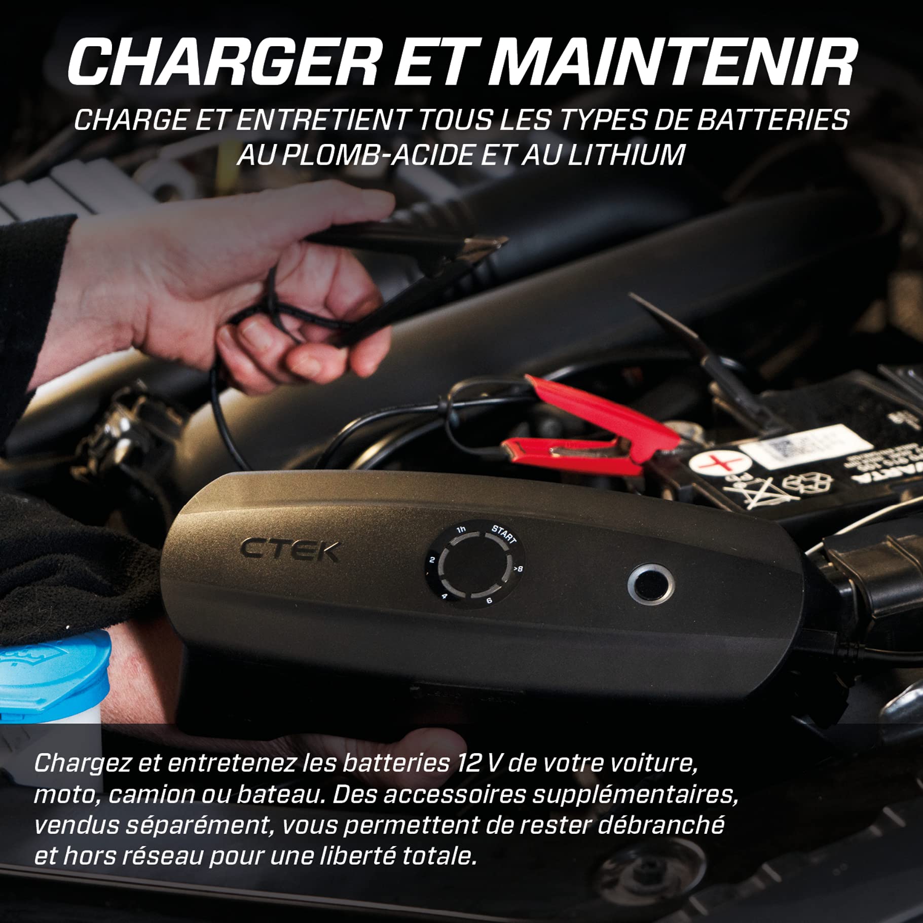 ctek-cs-free-booster-adaptatif-4-en-1-alternative-au-d-marreur-chargeur-portable image 3