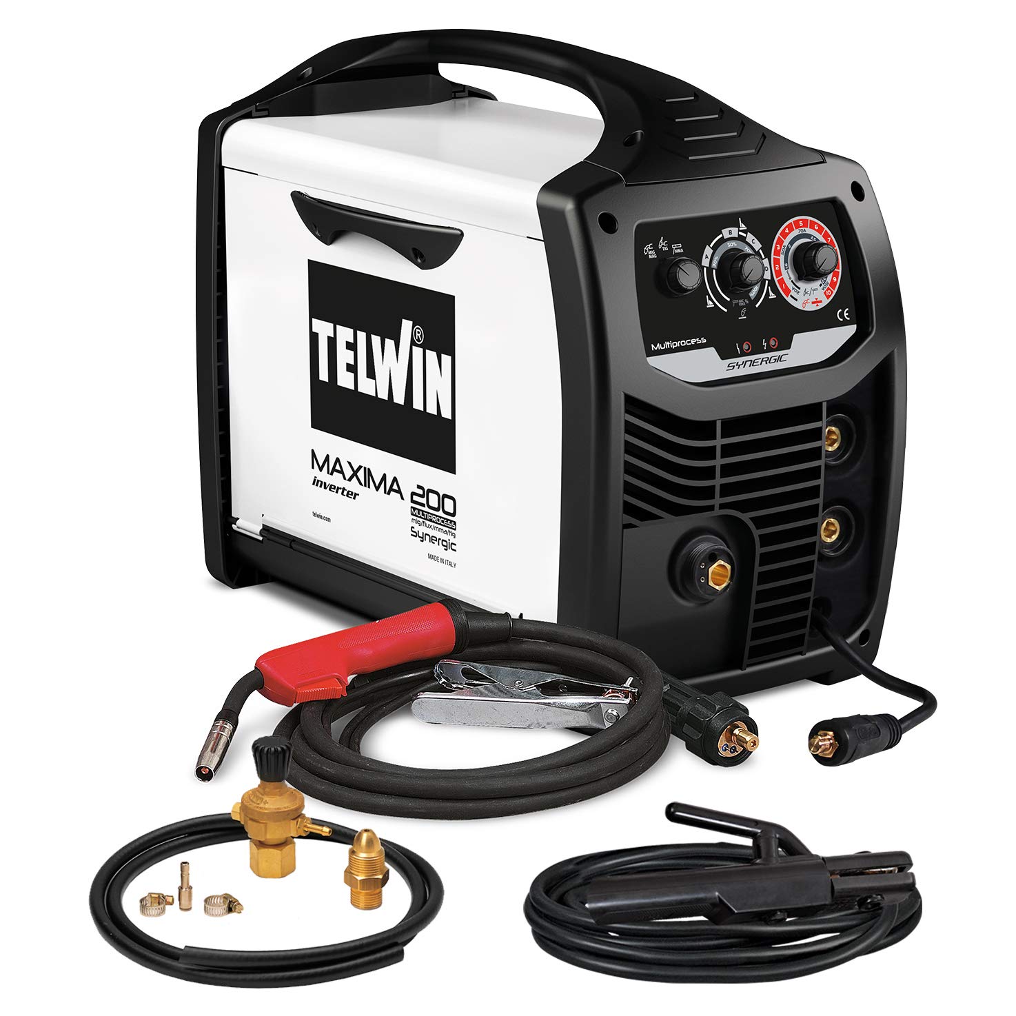 telwin-maxima-200-ready-kit-poste-de-soudage-inverter-multiprocessus-mig-mag-flu image 3