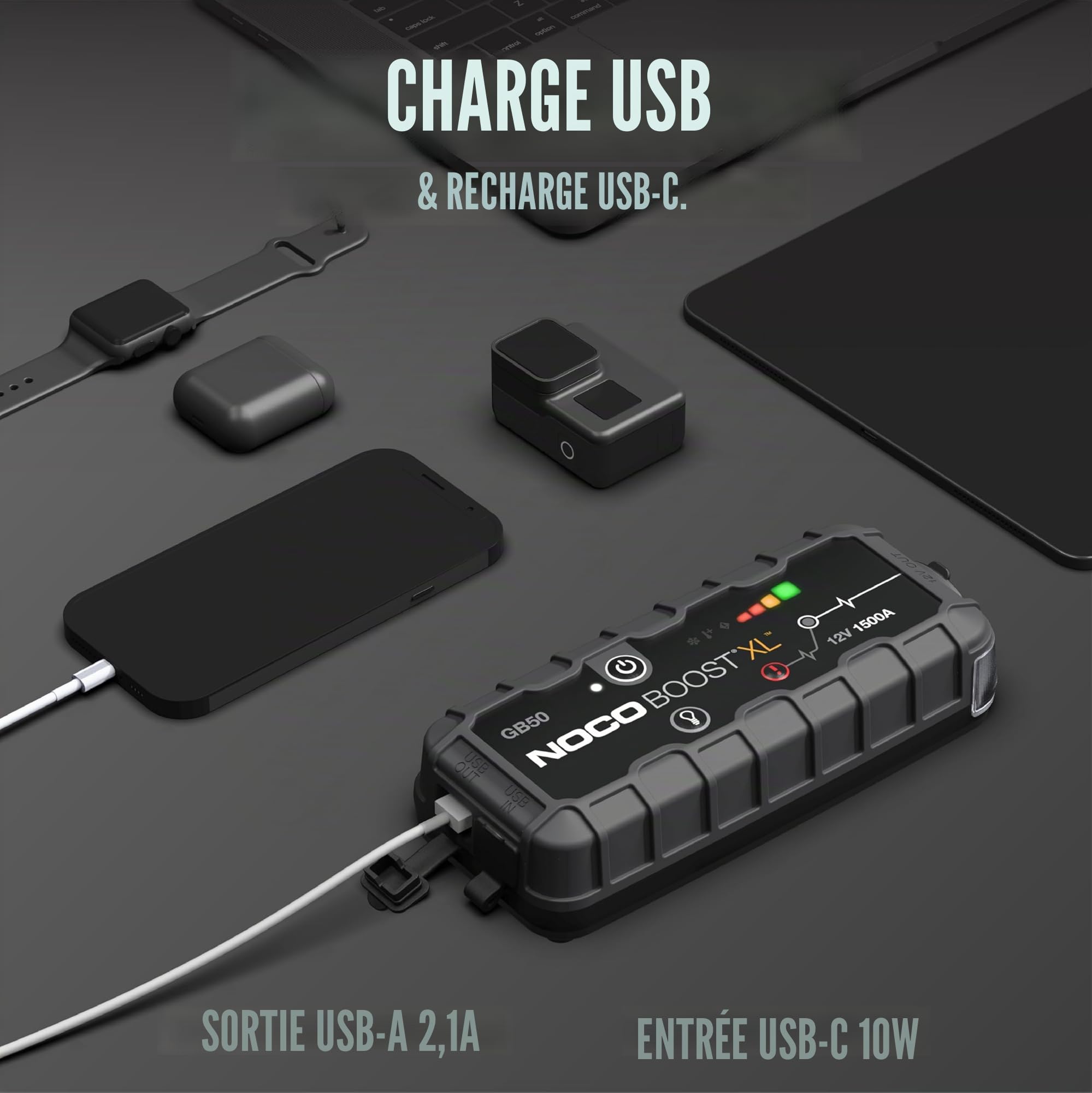 noco-boost-gb50-booster-batterie-lithium-ultrasafe-1500a-12v-portable-avec-power image 4