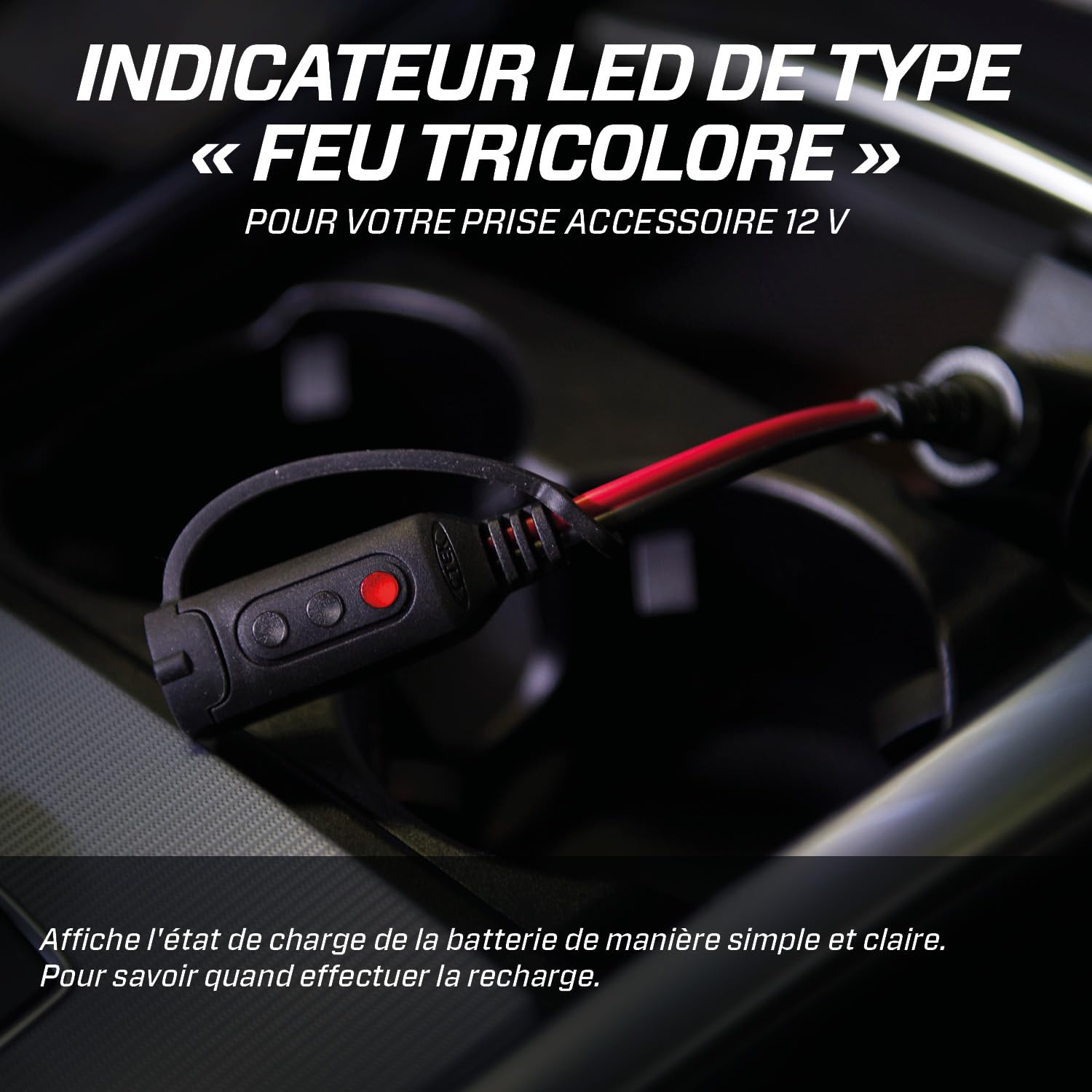 ctek-indicator-cig-plug-indicateur-led-d-tat-de-batterie-12-v-sur-prise-allume-c image 3