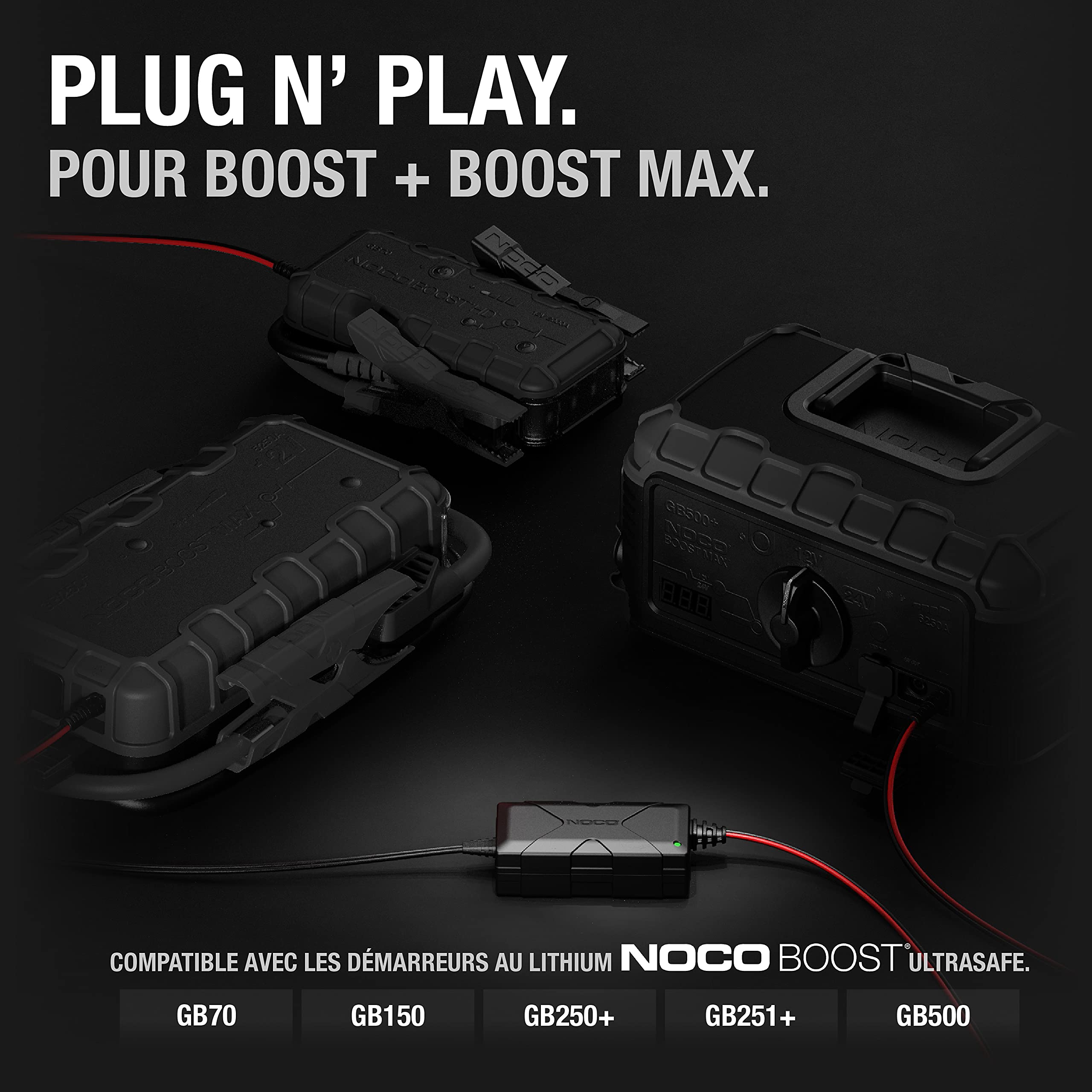noco-xgc4-56w-adaptateur-secteur-pour-d-marreurs-lithium-genius-boost-gb70-et-gb image 6