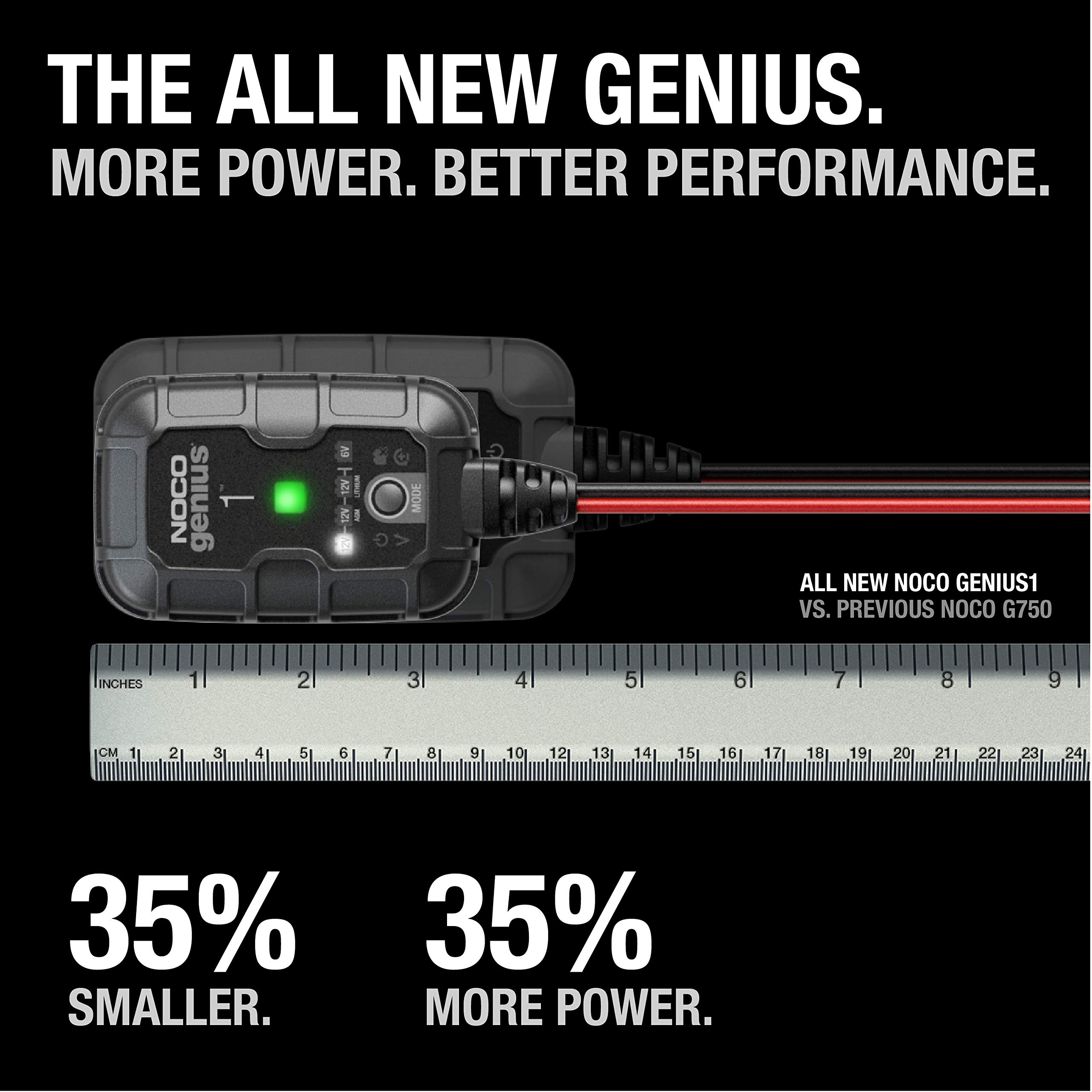 noco-genius1uk-chargeur-de-batterie-intelligent-1a-6v-12v-avec-maintien-automati image 2