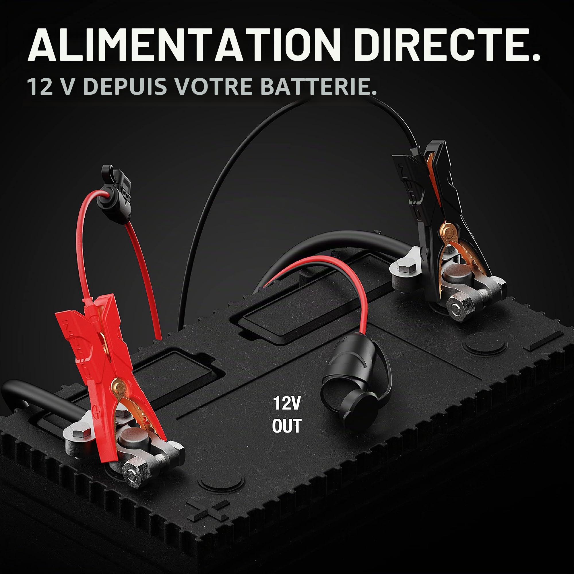 noco-gc017-connecteur-12v-avec-pinces-de-batterie-fusible-int-gr-15a-et-fil-cuiv image 3