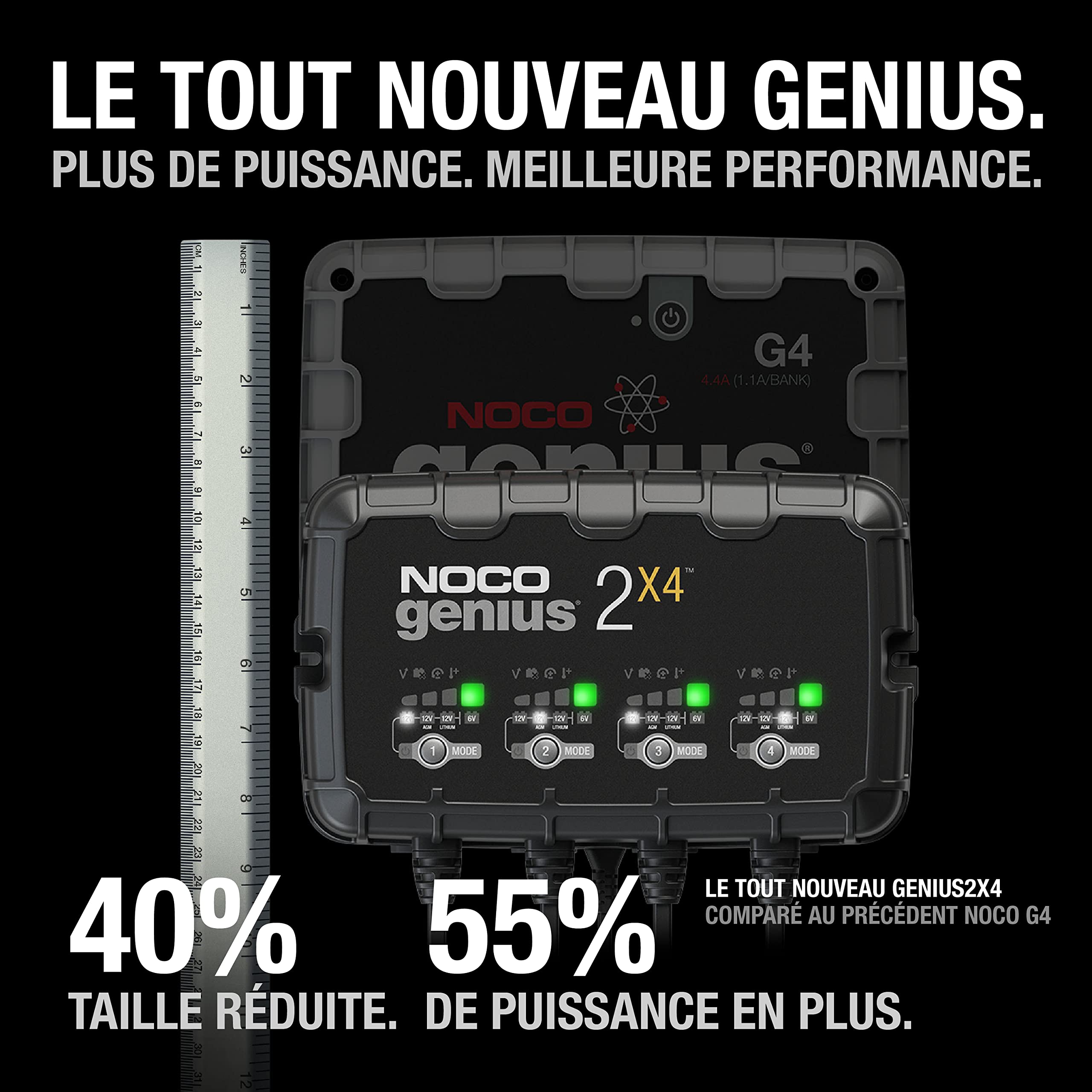 noco-genius-genius2x4-chargeur-de-batterie-intelligent-4-bancs-8a-6v-12v-maintie image 6