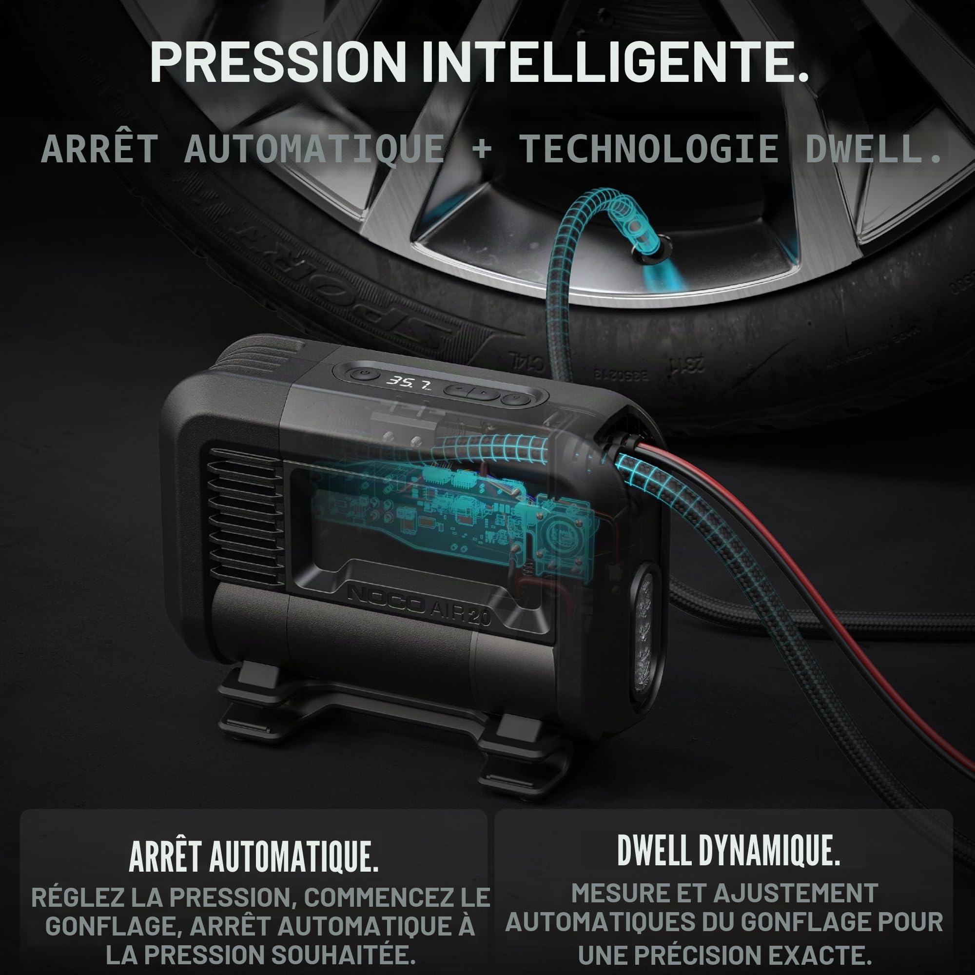 noco-air20-gonfleur-de-pneu-portable-12v-20a-avec-manom-tre-num-rique-arr-t-auto image 5