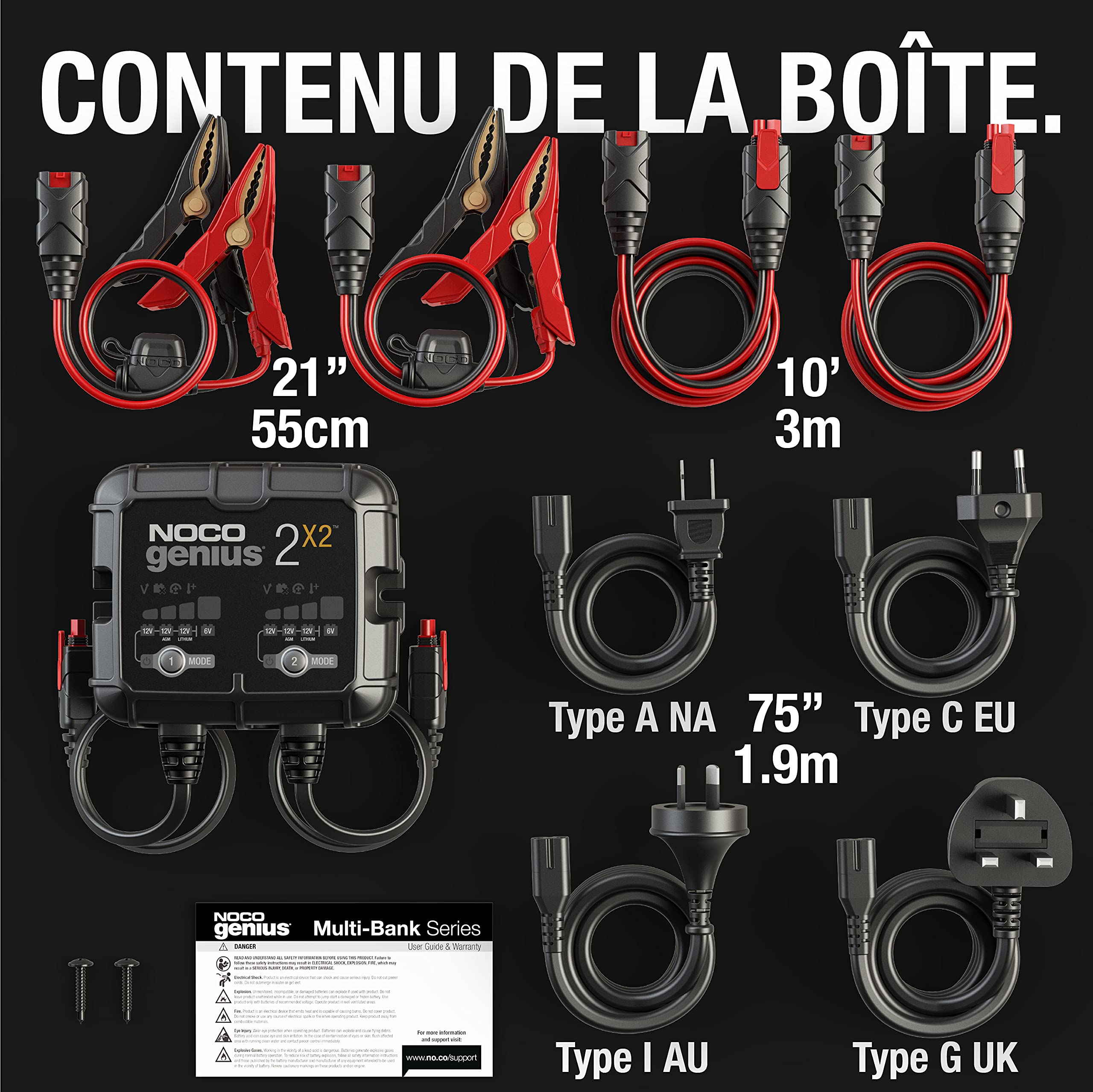 noco-genius2x2-chargeur-de-batterie-double-banc-4a-6v-12v-2-2a-avec-maintien-aut image 7
