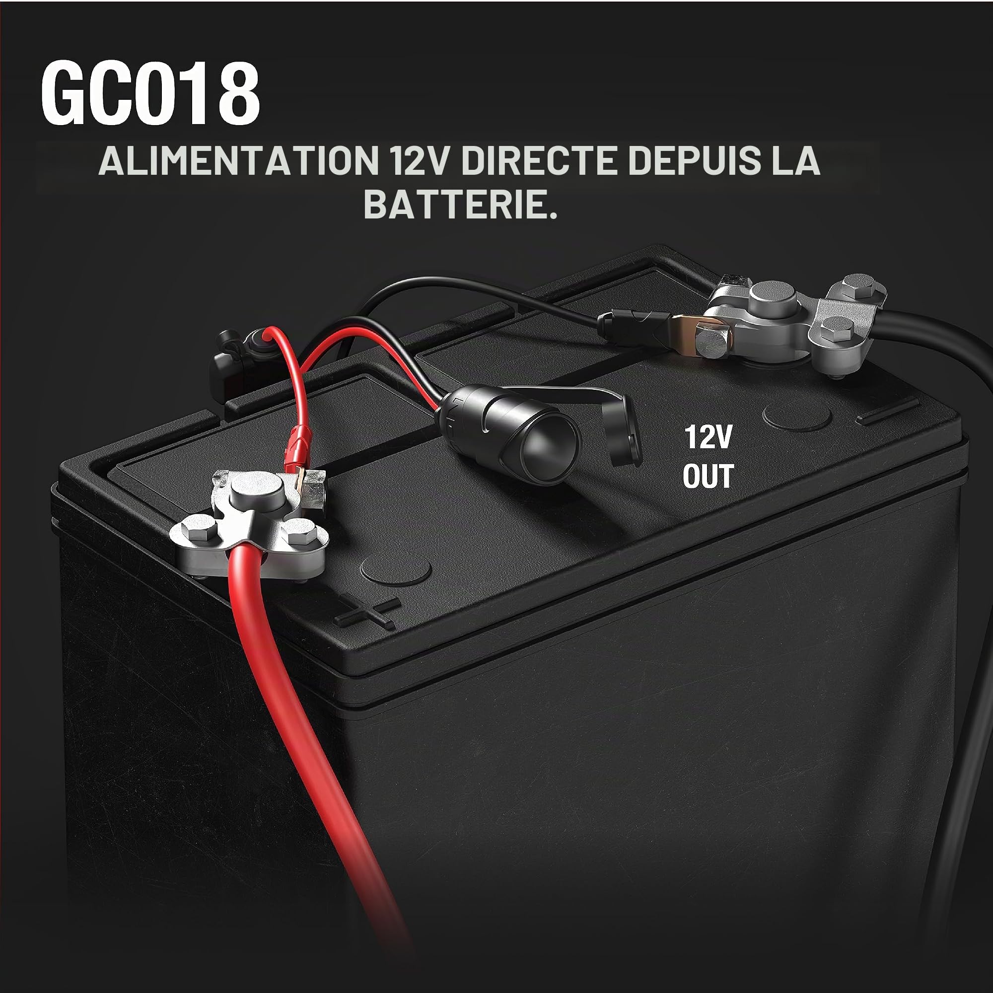noco-gc018-prise-accessoire-12v-15a-bornes-illets-avec-fusible-et-capuchon-tanch image 2