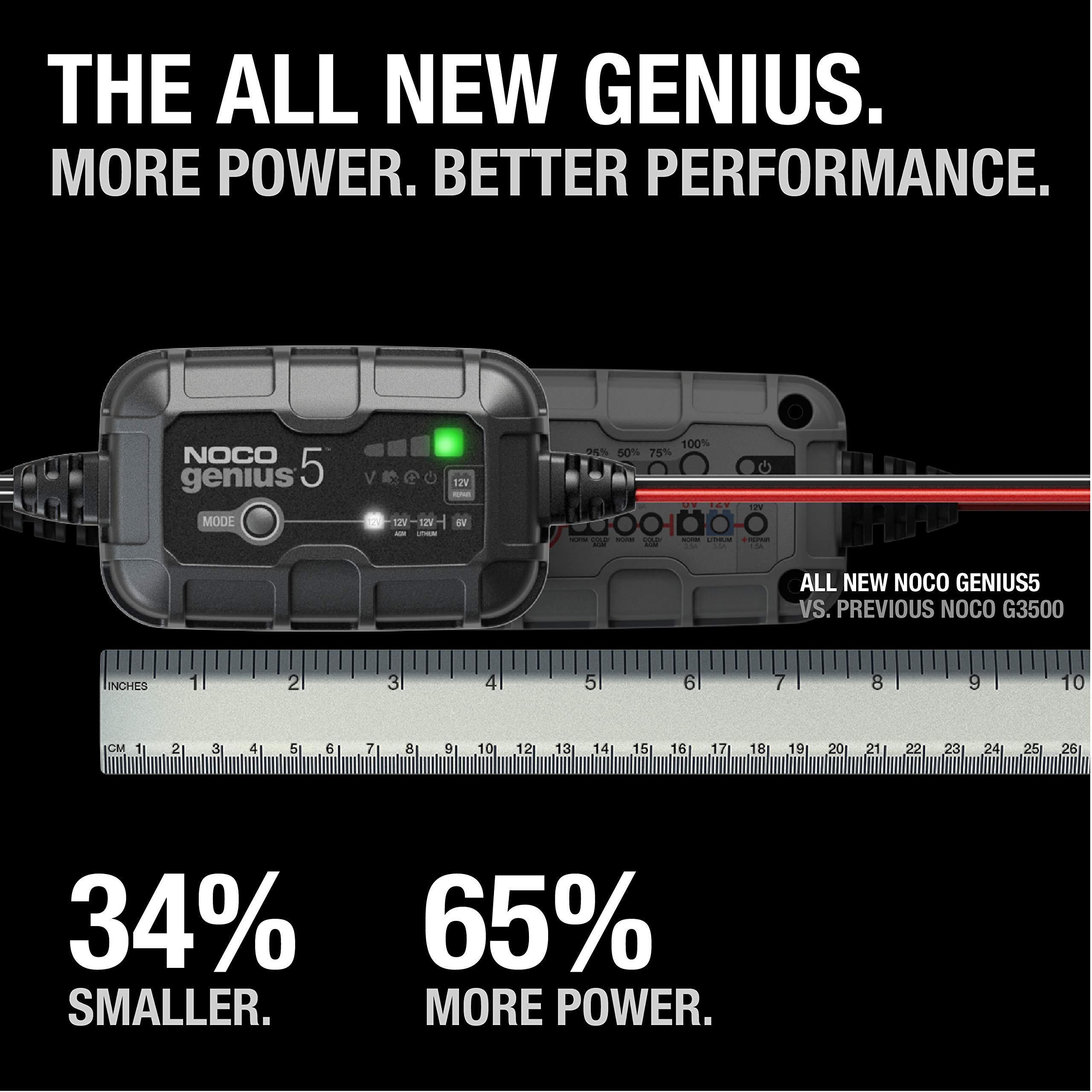 noco-genius5-chargeur-de-batterie-intelligent-5-a-6-v-et-12-v-compatible-plomb-a image 2