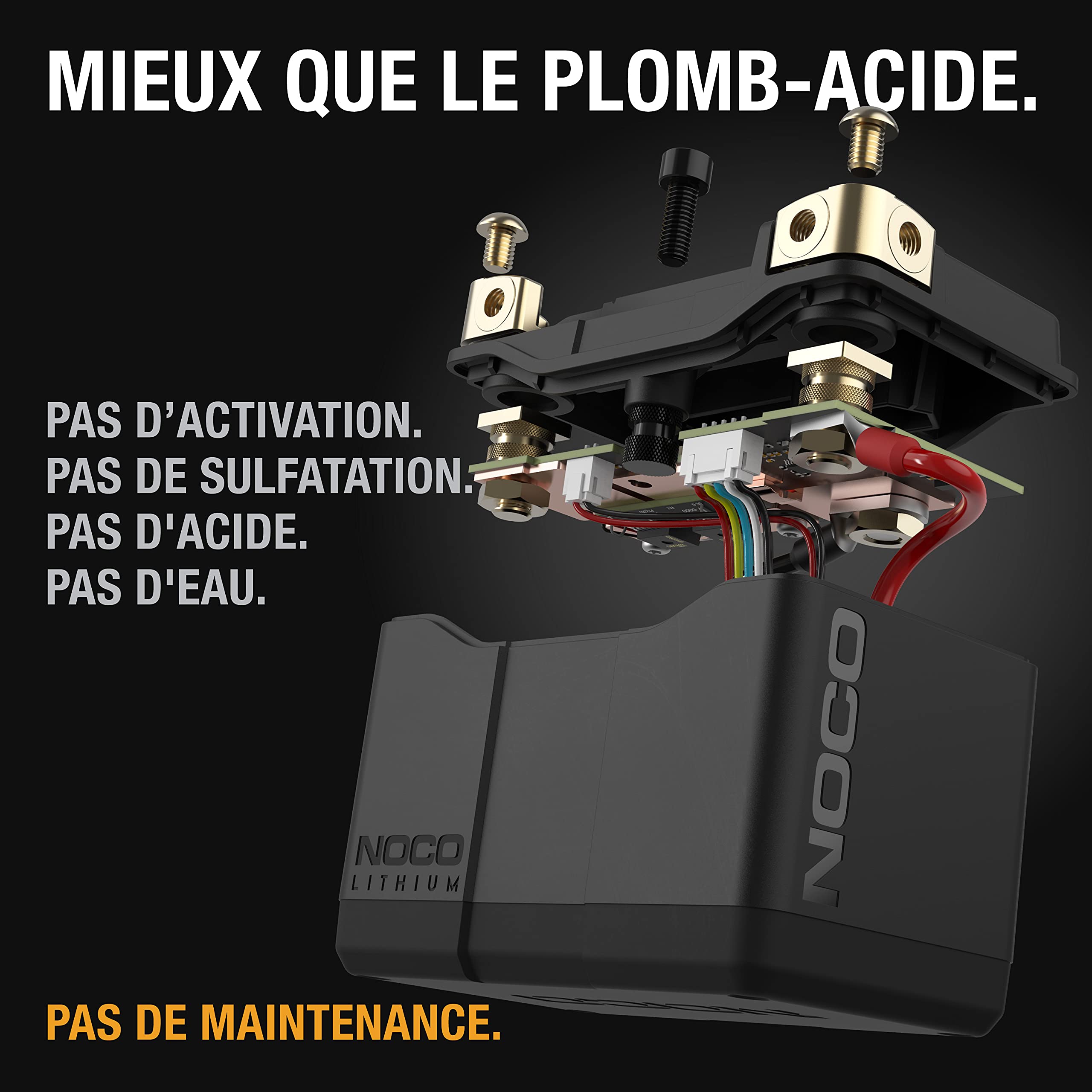 noco-lithium-nlp5-batterie-moto-lithium-12v-2ah-groupe-5-250a-de-d-marrage-avec- image 3