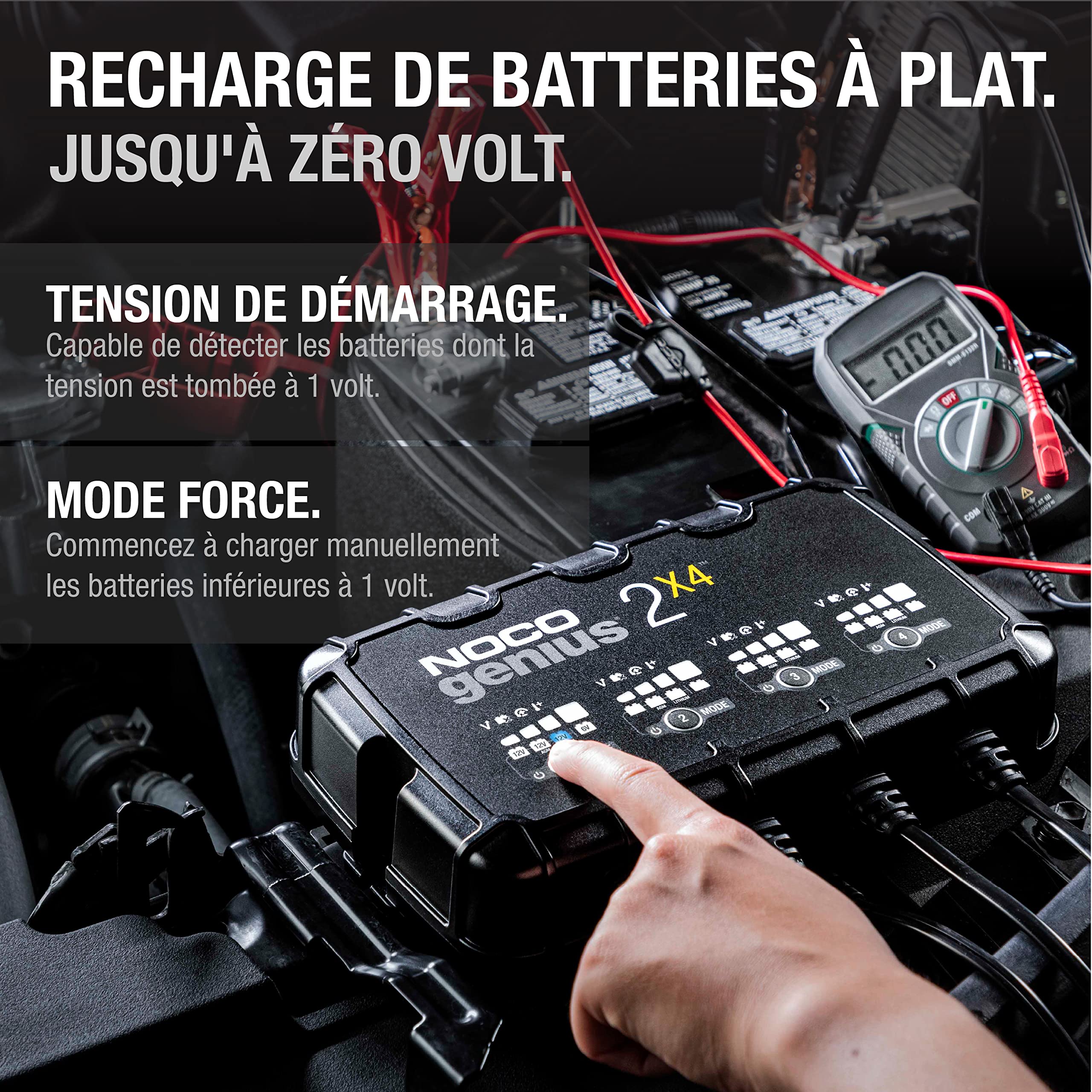 noco-genius-genius2x4-chargeur-de-batterie-intelligent-4-bancs-8a-6v-12v-maintie image 4