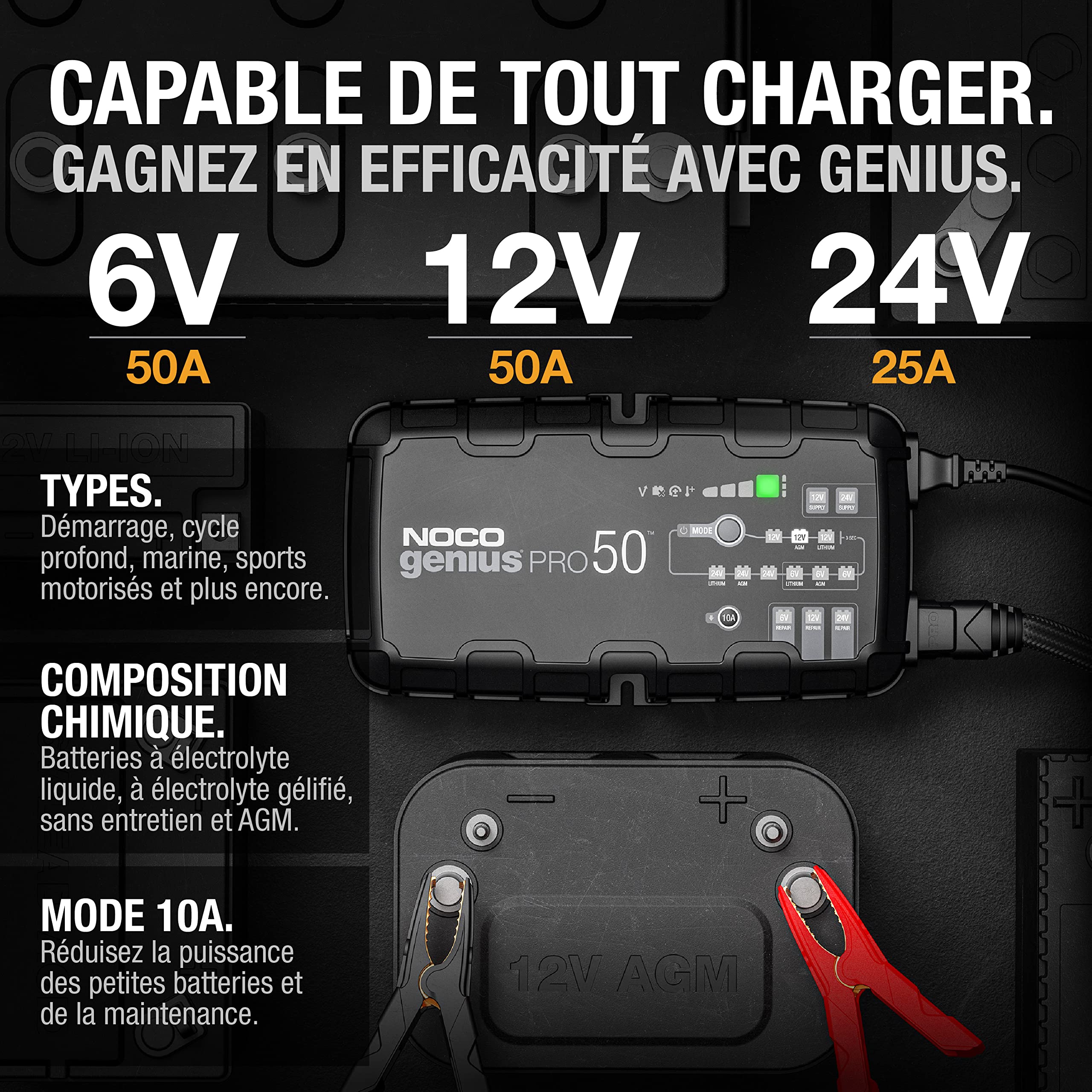 noco-geniuspro50-chargeur-de-batterie-professionnel-50a-6v-12v-24v-avec-mode-ali image 3