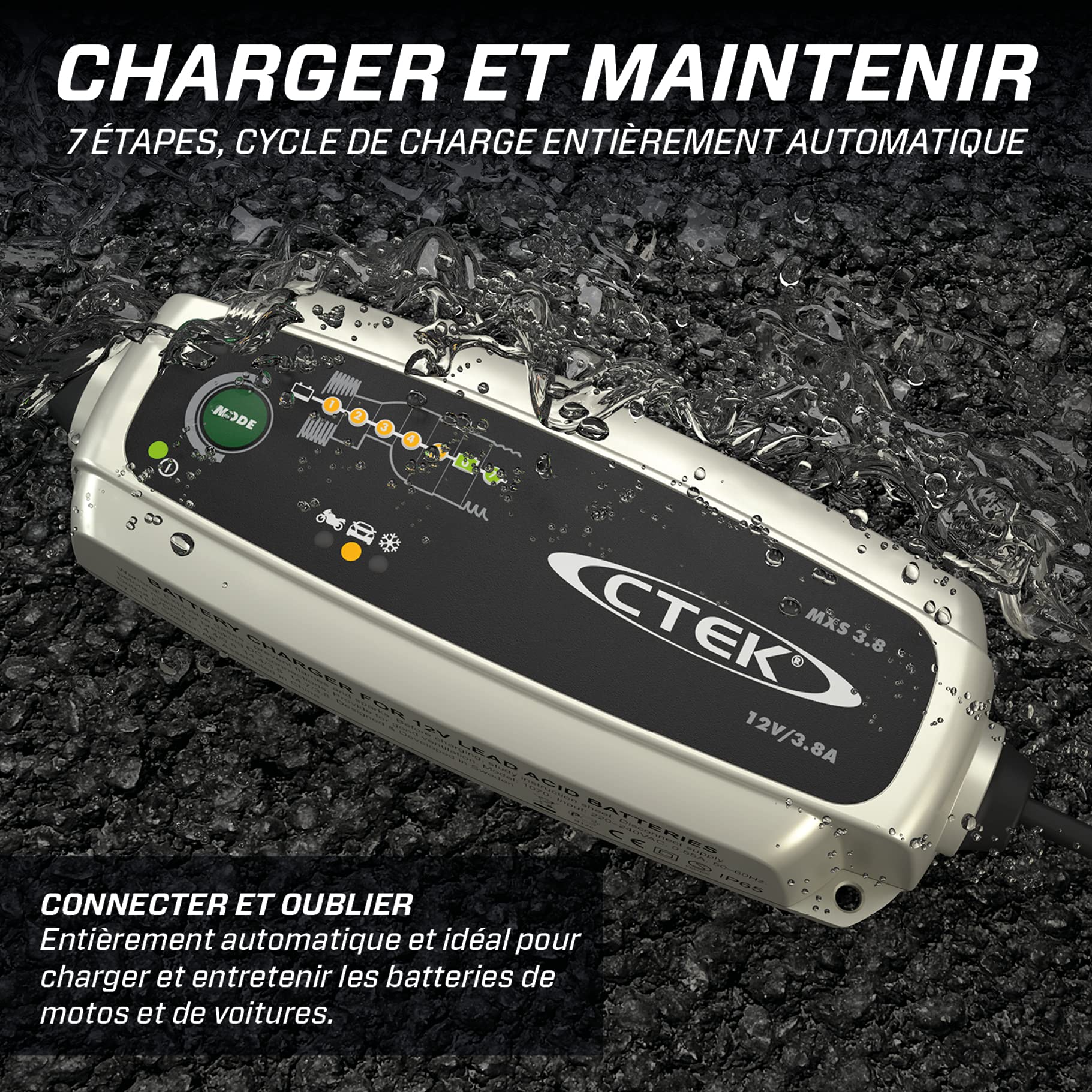 ctek-mxs-3-8-chargeur-de-batterie-enti-rement-automatique-12v-3-8a-avec-mode-nei image 3