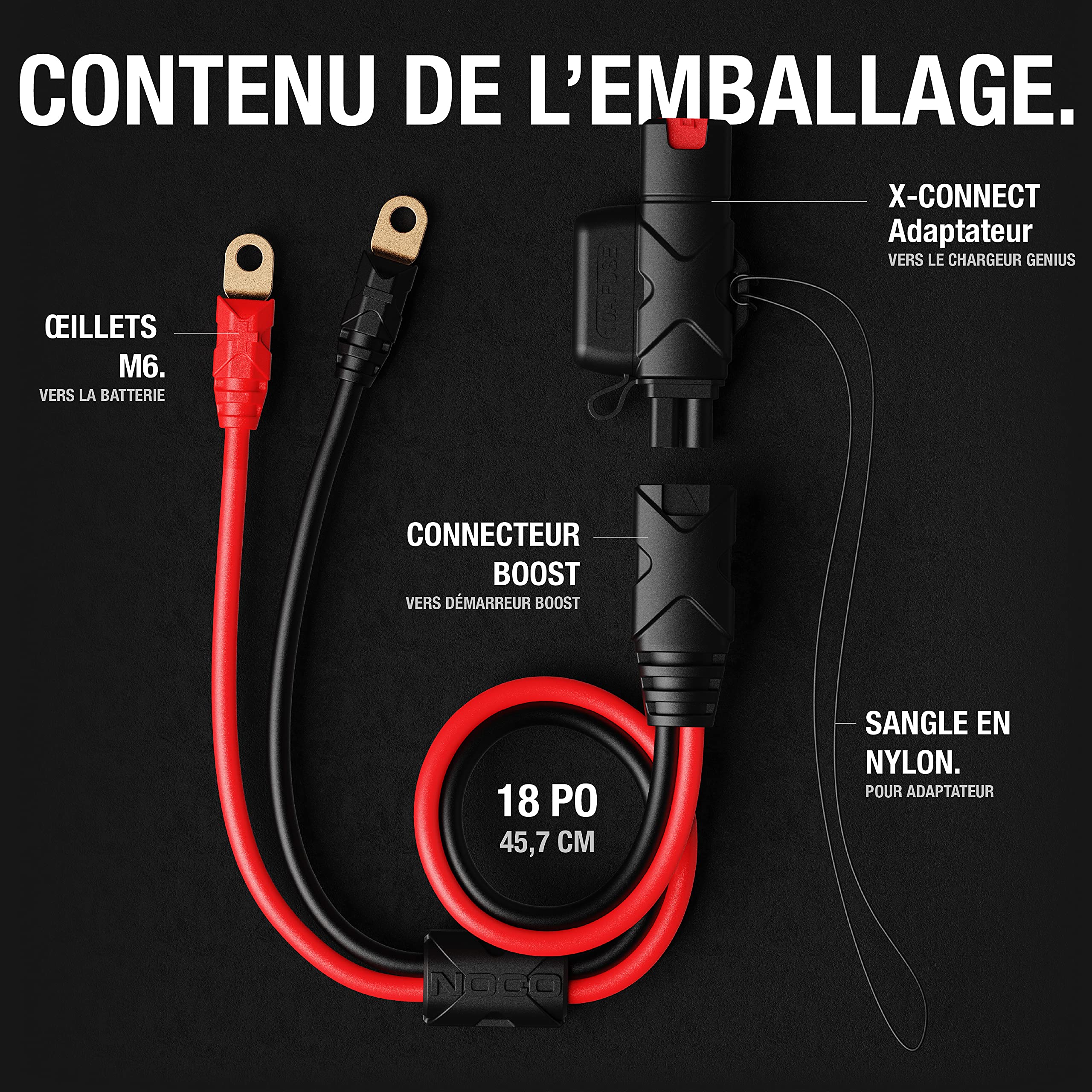 noco-gbc007-boost-x-connect-rallonge-avec-adaptateur-illet-47-cm-m6-pour-booster image 6